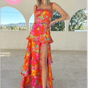 NWT Show Me Your Mumu Lady Corset Dress in Miss Malibu 🌺
Size Large